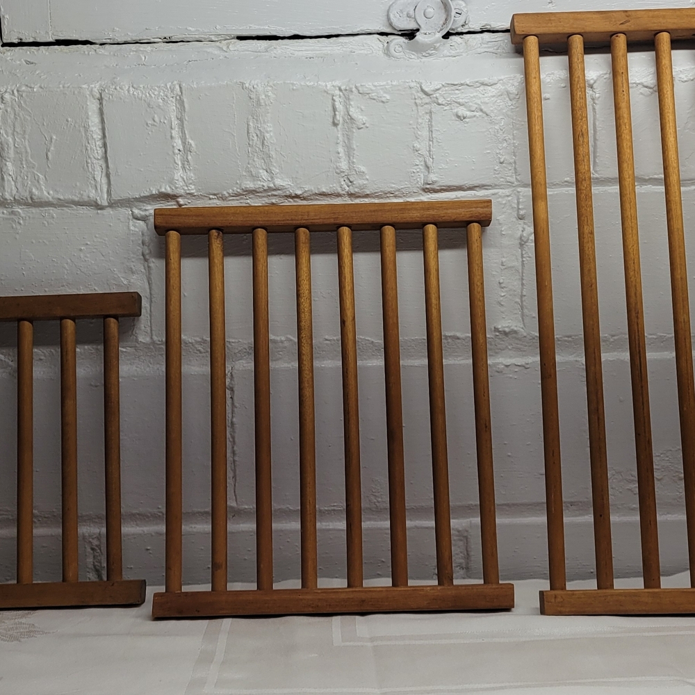 Wooden Cooling/Drying Racks-Set of 3